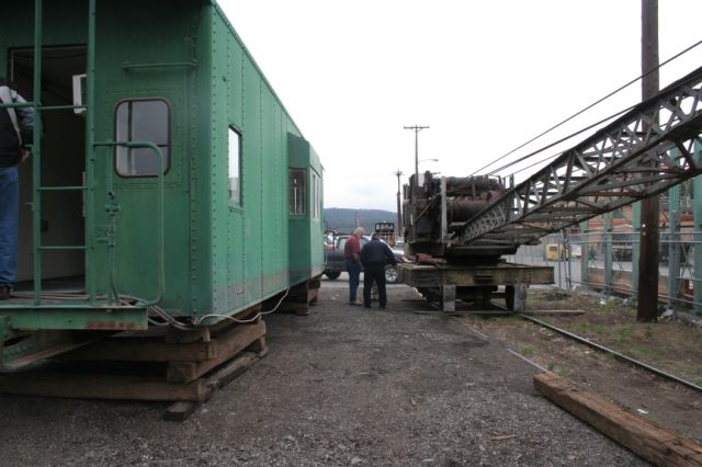 caboose backside