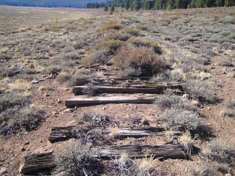 Trestle Tour 2007 - ties in valley